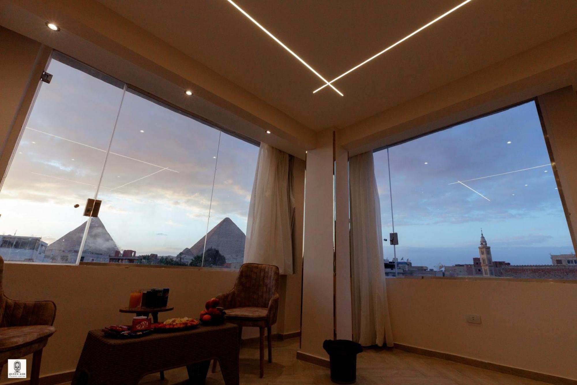 Queen Ash Pyramid View Inn Kafrat al Jabal Экстерьер фото