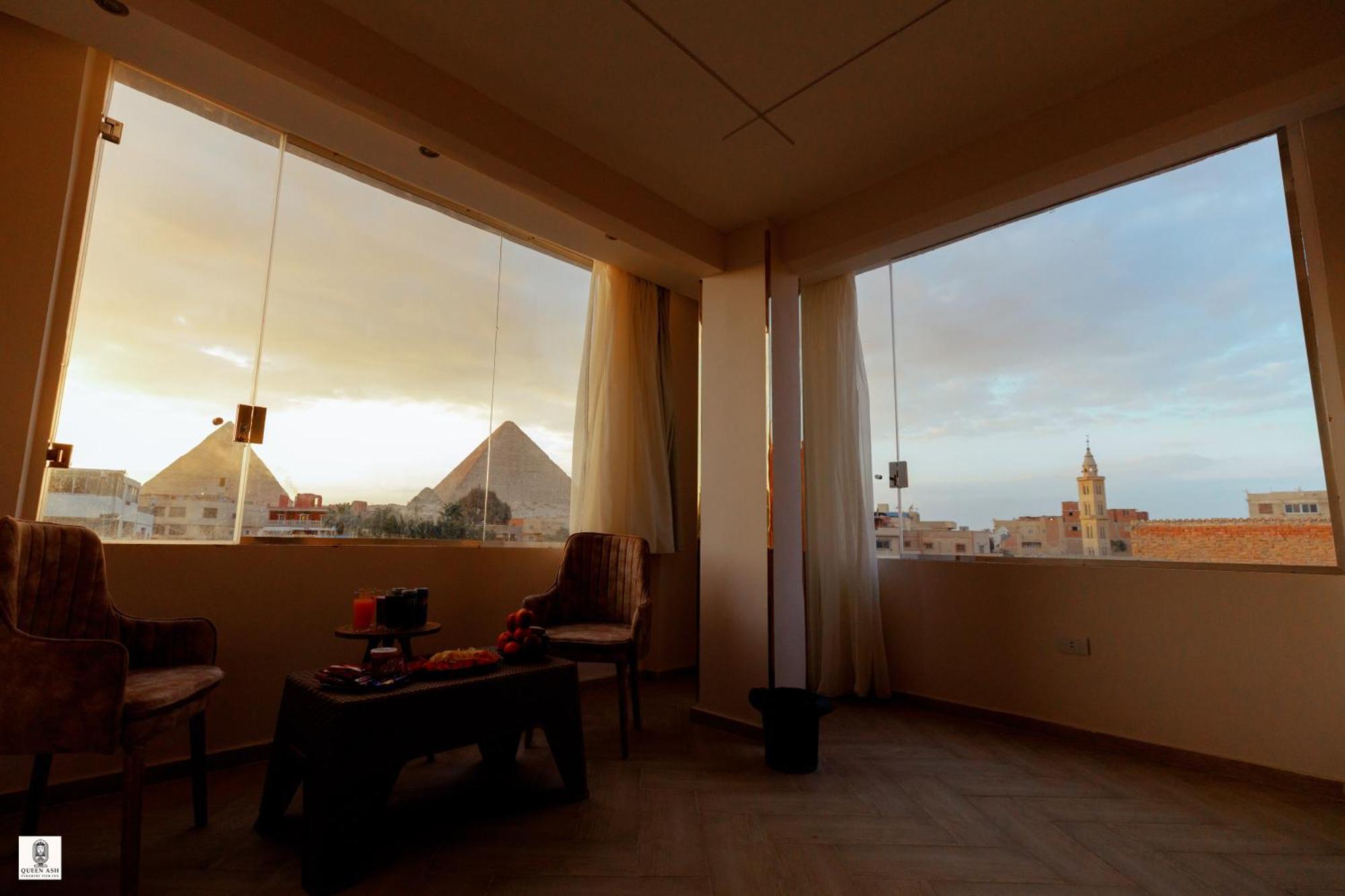 Queen Ash Pyramid View Inn Kafrat al Jabal Экстерьер фото