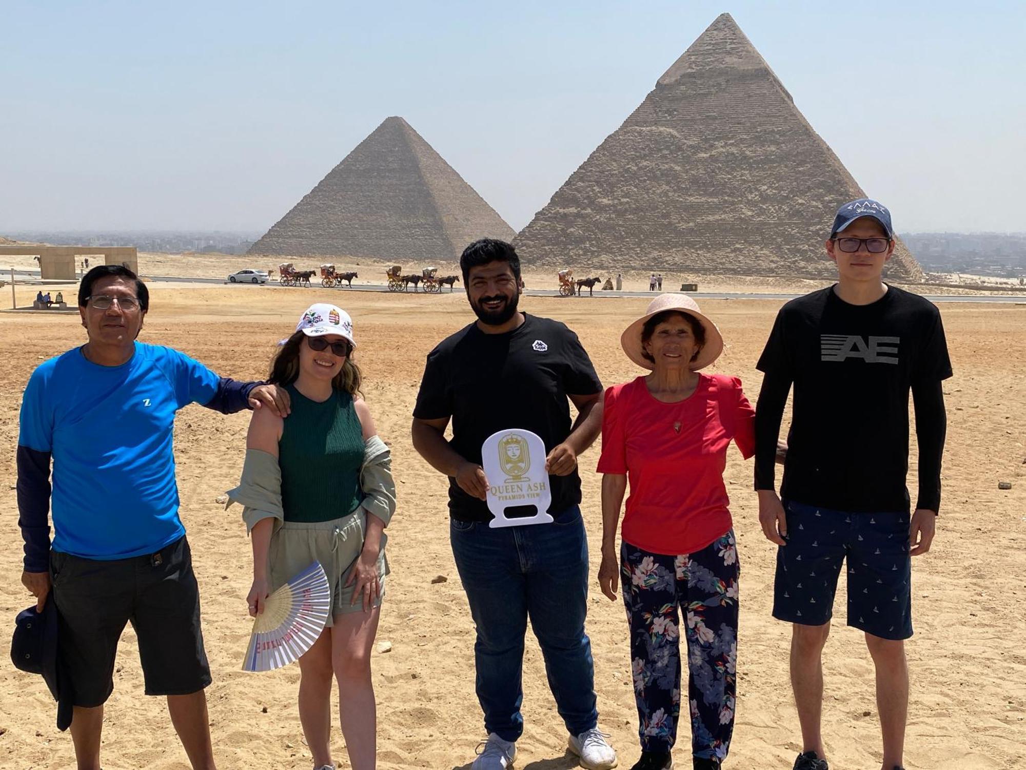 Queen Ash Pyramid View Inn Kafrat al Jabal Экстерьер фото