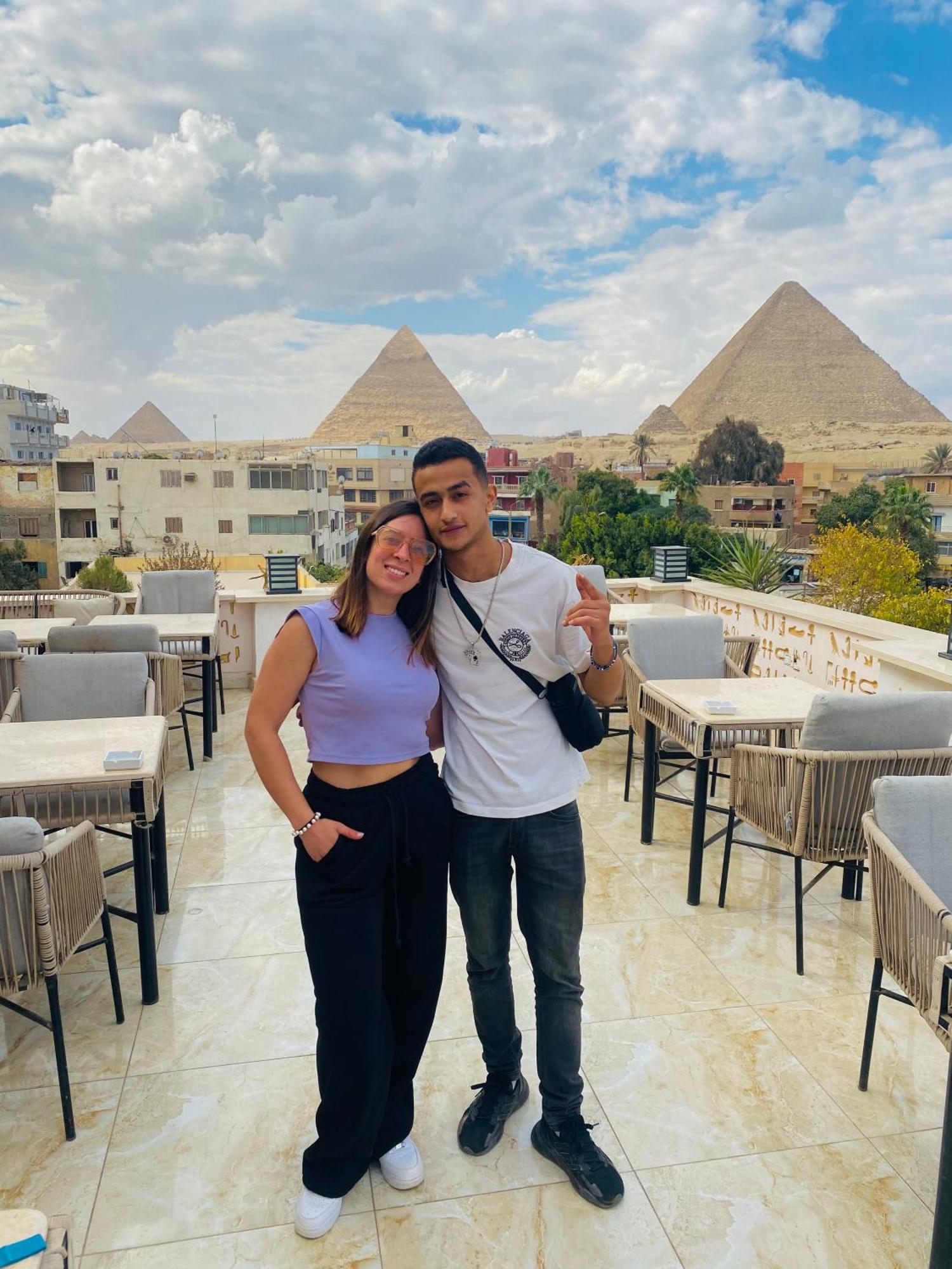 Queen Ash Pyramid View Inn Kafrat al Jabal Экстерьер фото